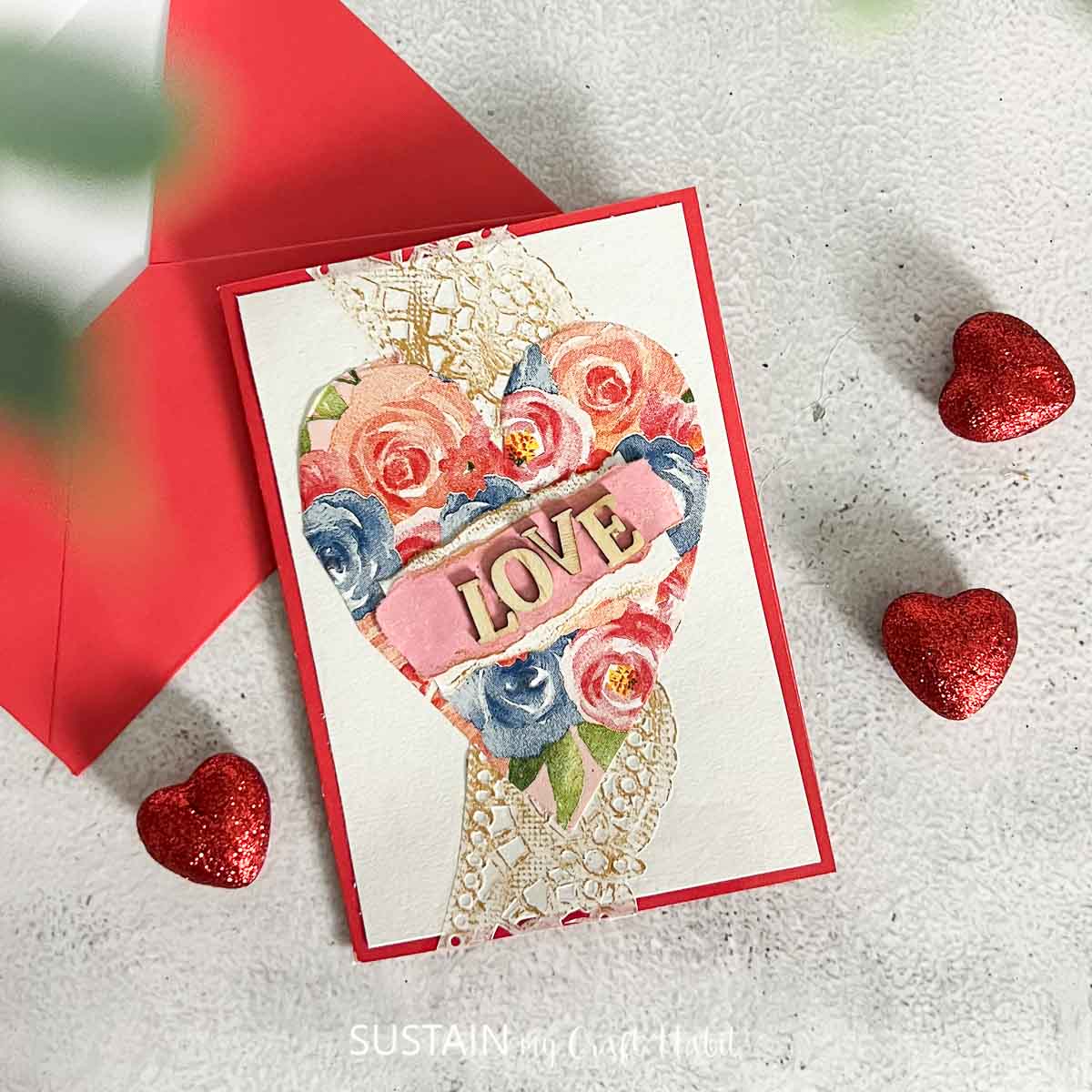 Scrappy DIY Valentine’s Day Cards