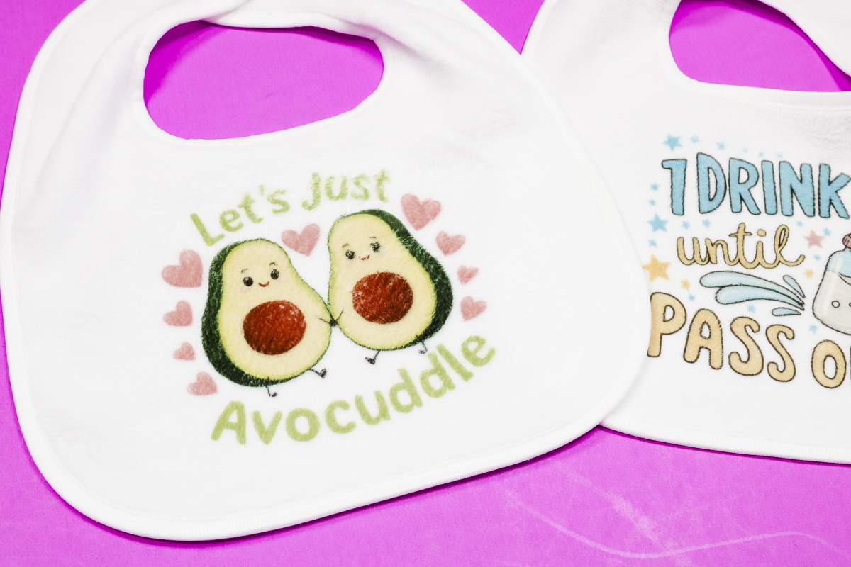 How to Make Custom Sublimation Baby Bibs